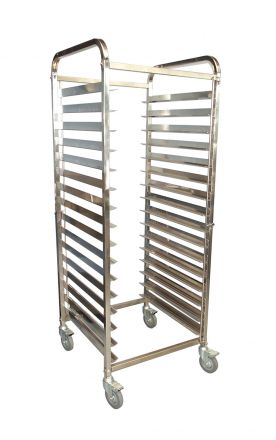 KSS 15 Tray Mobile Bakery Rack Trolley (18x29)