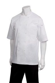 CW Montreal White Cool Vent Chef Jacket