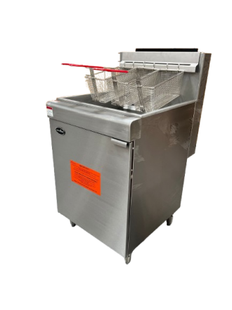 Single Tank 600mm Tube Fryer