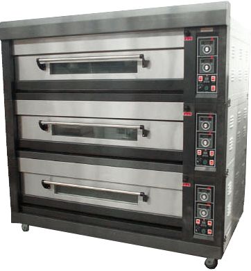 Amalfi Series Electric Three Deck Bakery Oven