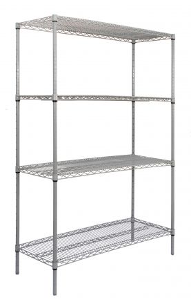 Titan Multipurpose Wire Shelving - 1220x455