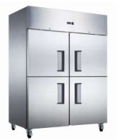 STAINLESS STEEL FOUR-HALF DOOR FREEZER