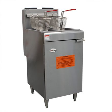 Twin Tank 600mm Tube Fryer