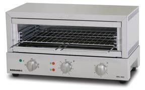 Roband GMX810G 8 Slice Grill Max Toaster - Glass Element