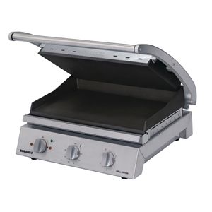 Roband GSA810ST 8 Sandwich Grill Station - Smooth Plates