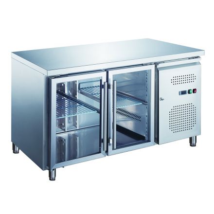 Mitchel Refrigeration 2 Glass Door Undercounter Refrigerator