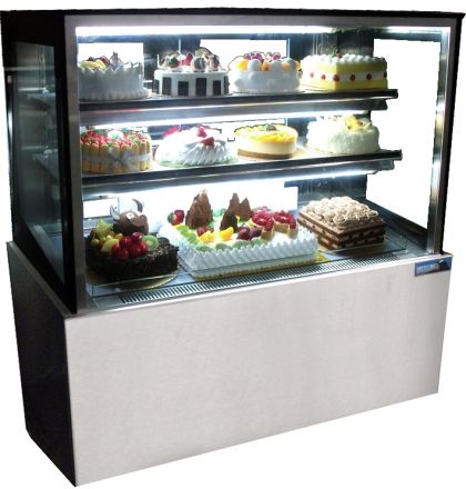 Mitchel Refrigeration 1200mm Straight Glass Cold Display