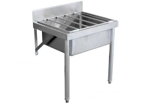 Master Flow stainless steel mop sink