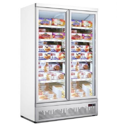 Mitchel 2 Door Glass Freezer