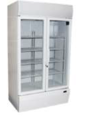 TWO DOOR REFRIGERATOR -SWING DOORS