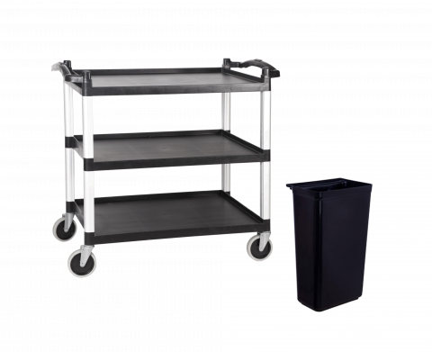 MULTIPURPOSE UTILITY CART WITH BUCKETS LARGE  PT-LARGE