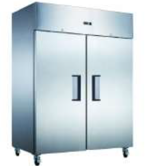 STAINLESS STEEL TWO DOOR REFRIGERATOR R1170FDGN-TOP