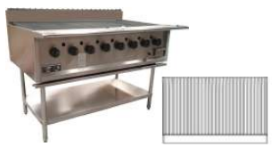 8 BURNER BBQ CHARGRILL