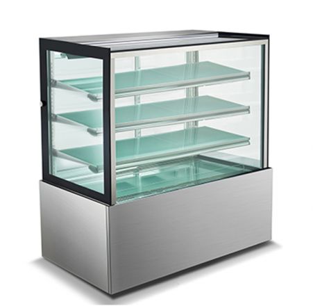 Mitchel Refrigeration 1200mm Straight Glass Cold Display - 4 Shelves