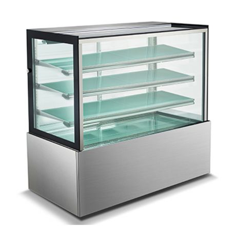 Mitchel Refrigeration 1500mm Straight Glass Cold Display - 4 Shelves