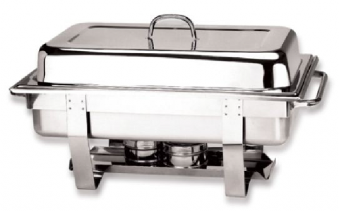  CHEF INOX CHAFER - S/S 1/1 ECONOMY STACKABLE 