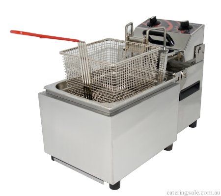 Woodson W.FAS80 Single Tank Autolift Deep Fryer