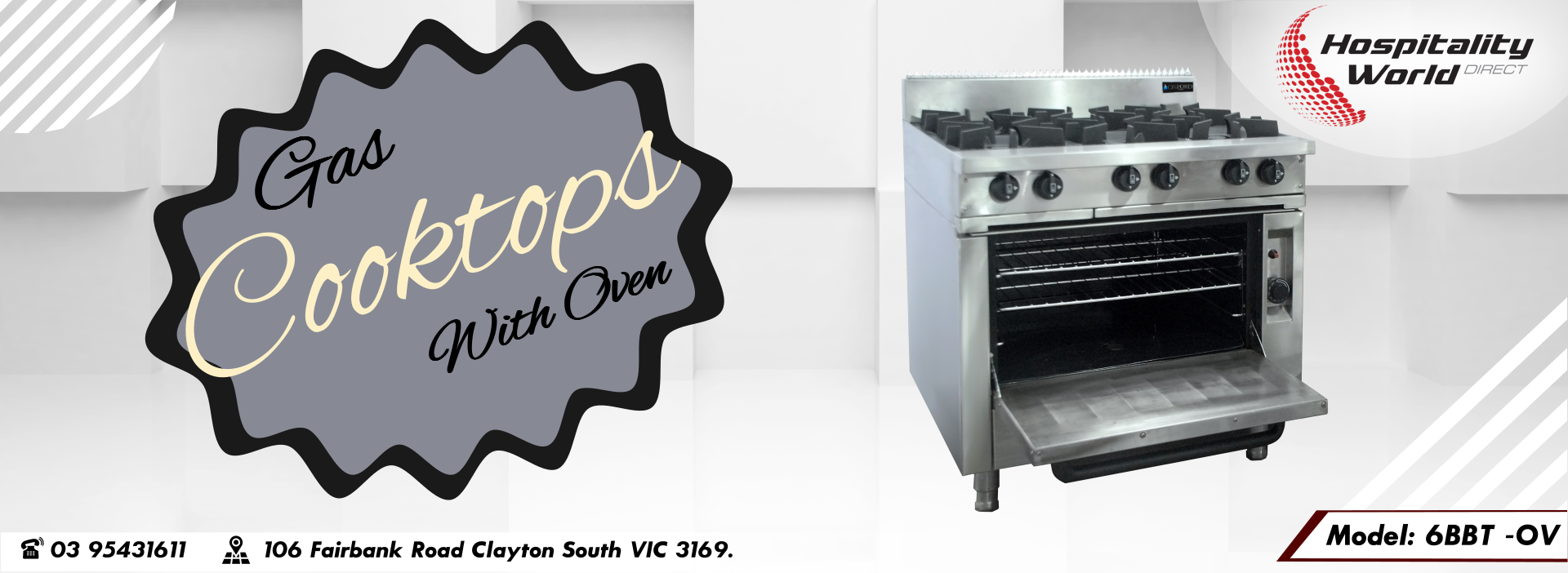 Gas Cooktop Ovens 