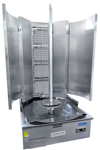 Royston 4 Burner Infrared Vertical Rotisserie - HWD Hospitality World Direct