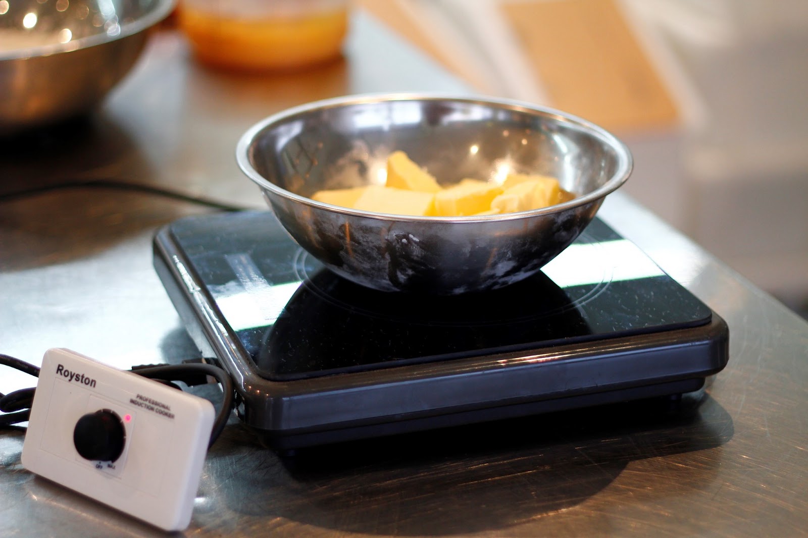 Induction Cooker melting butter